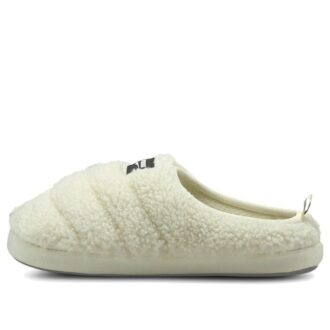 Pantuflas Scuff Sherpa «Blanco susurro»