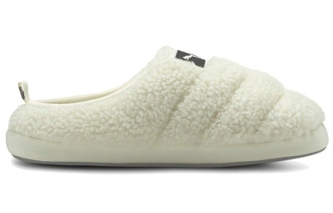 Pantuflas Scuff Sherpa «Blanco susurro»