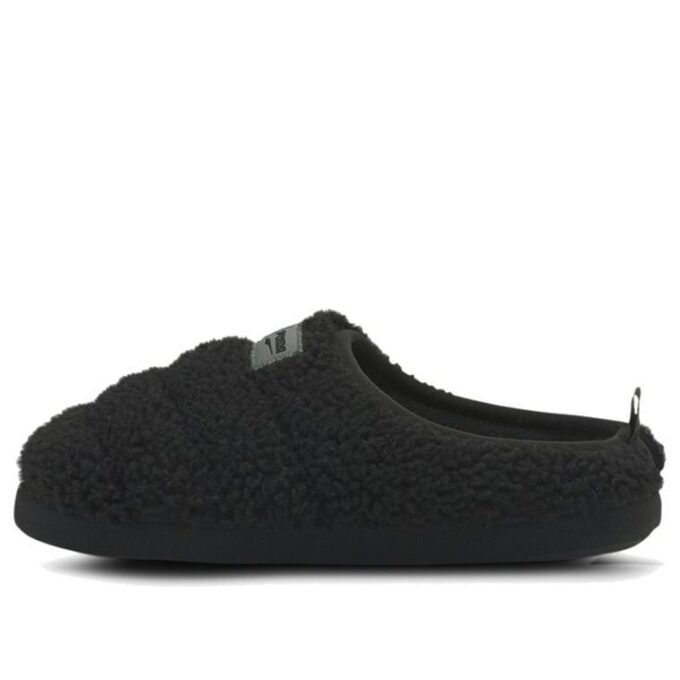 Pantuflas Scuff Sherpa «Negras»