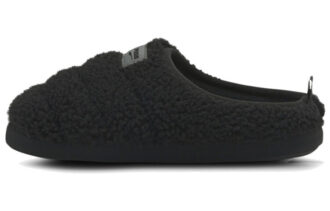 Pantuflas Scuff Sherpa «Negras»