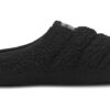 Pantuflas Scuff Sherpa «Negras»