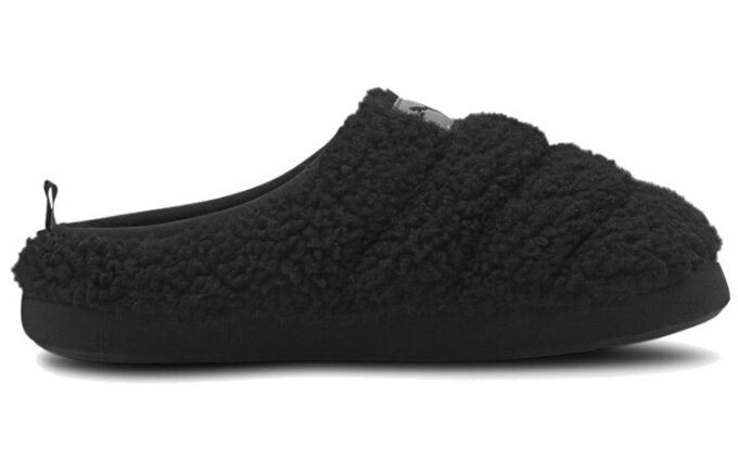 Pantuflas Scuff Sherpa «Negras»