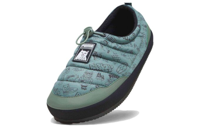 Pantuflas Tuff Mocc Plus x RIPNDIP con estampado Lord Nermal