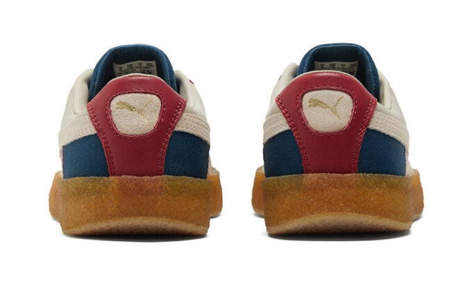 Parche de gamuza «Crepe Patch – Peyote Azul Rojo»