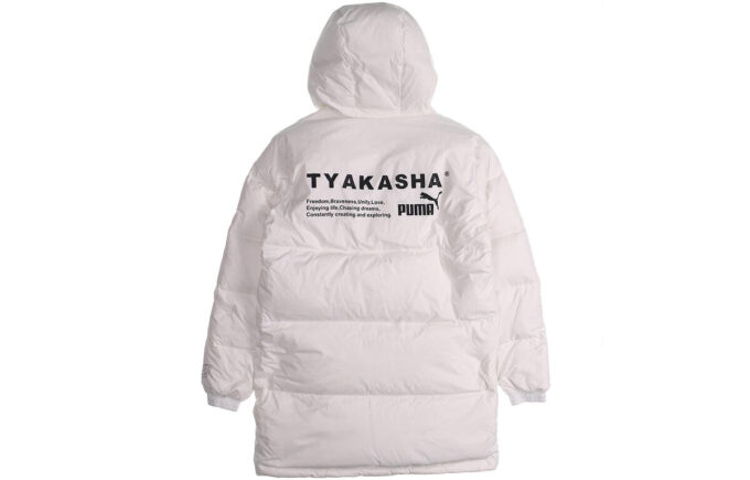 Parka de plumas PUMA x Tyakasha «Blanco y negro»