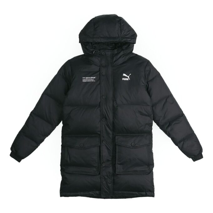 Parka de plumas PUMA x Tyakasha «Negro y blanco»