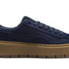 Plataforma de ante Trace Velour «Azul marino»