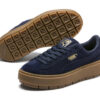 Plataforma de ante Trace Velour «Azul marino»