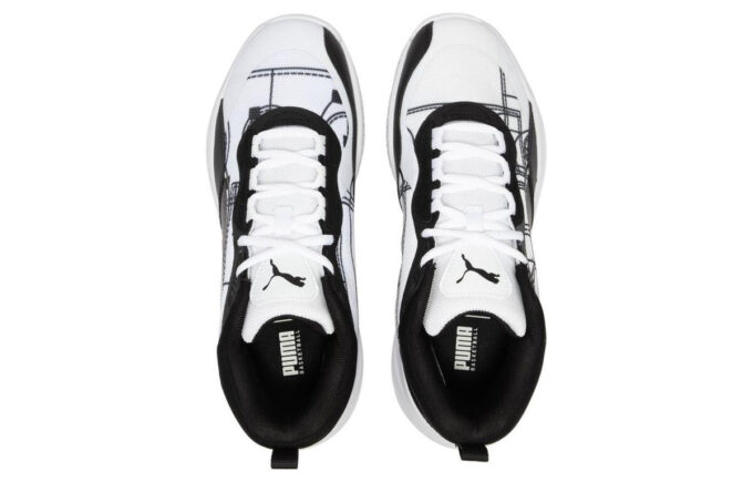 Playmaker Pro Courtside «Negro y blanco»