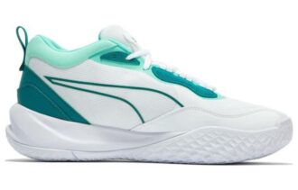 Playmaker Pro Mid «Blanco y verde azulado»