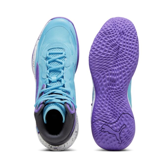 Playmaker Pro Mid «Purple Glimmer Bright Aqua»