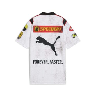 Polo con cremallera del equipo PUMA x A$AP ROCKY «Blanco»