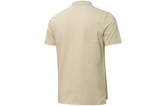 Polo con insignia mixta «Beige»