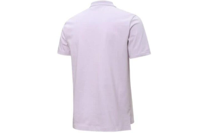 Polo con insignia mixta «Morado»
