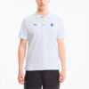 Polo de manga corta a rayas PUMA x BMW Motorsport «Blanco y negro»