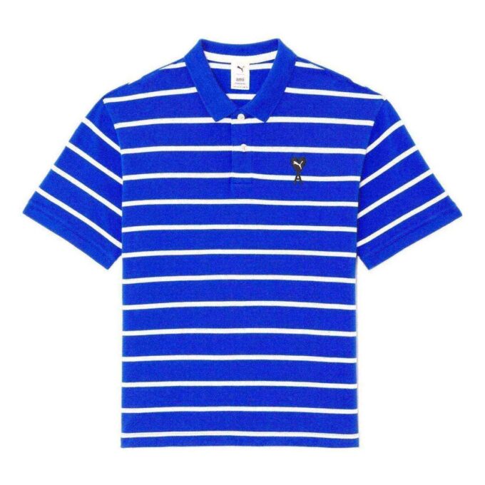 Polo de manga corta PUMA x AMI «Azul»