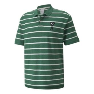 Polo de manga corta PUMA x Ami «Verde»