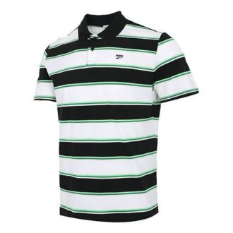 Polo de rayas Downtown «Blanco»