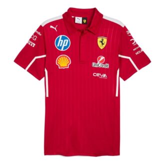 Polo del equipo Scuderia Ferrari HP 2025 «Rojo»