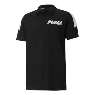 Polo deportivo moderno con logotipo «Negro»