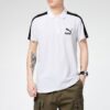 Polo icónico T7 «Blanco y negro»