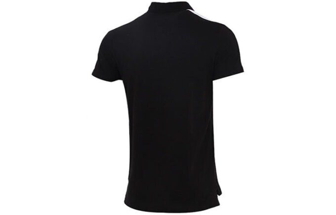 Polo icónico T7 «Negro y blanco»