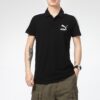Polo icónico T7 «Negro y blanco»