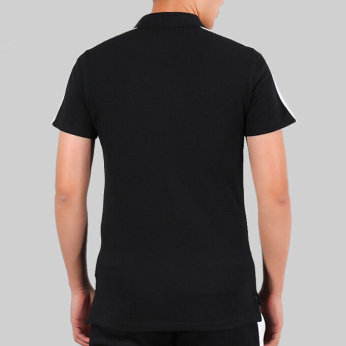 Polo icónico T7 «Negro y blanco»