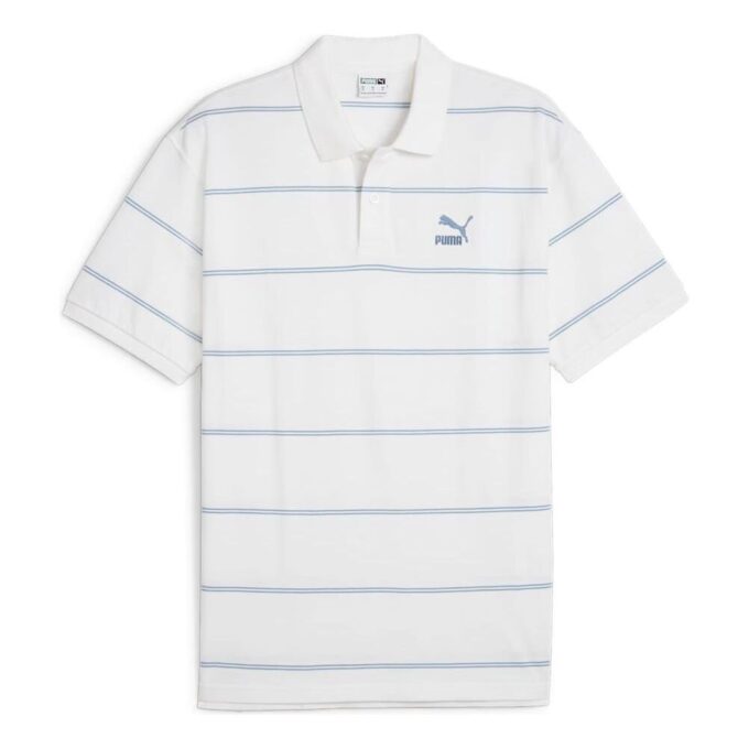 Polo TEAM «Blanco Azul»