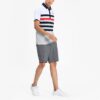 Polo unidireccional MATTR «Blanco, negro y rojo»