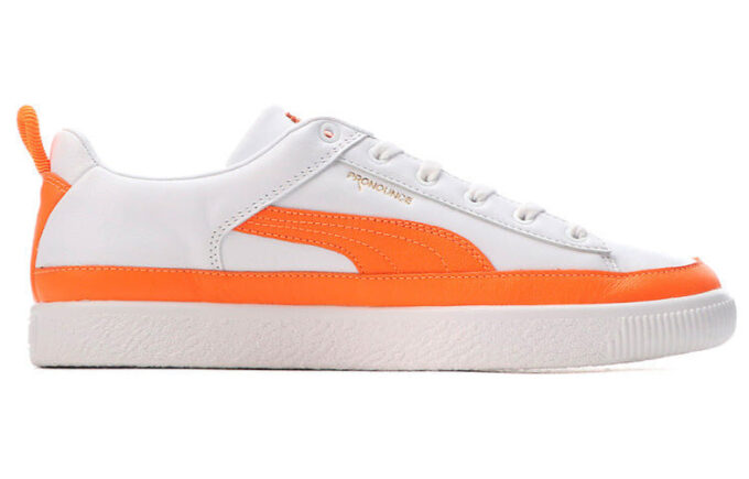Pronuncia x Basket Vintage «Naranja vibrante»