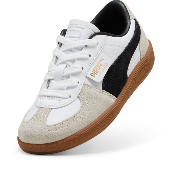 (PS) Cuero Palermo «Blanco Negro Goma»