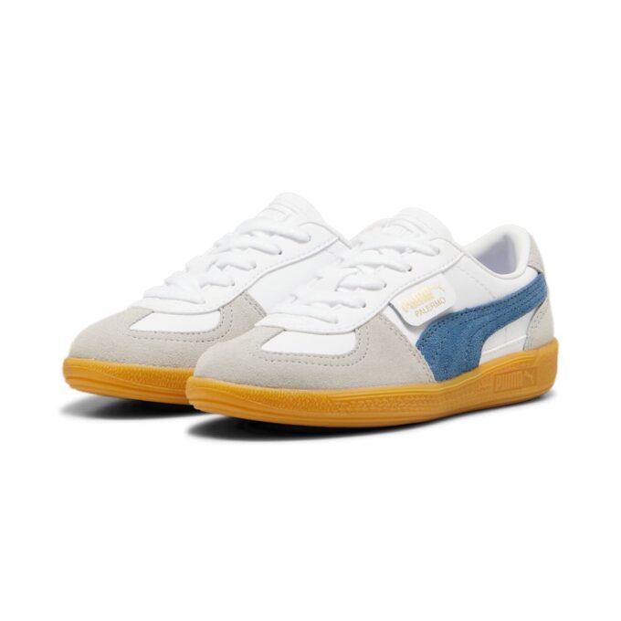 (PS) Palermo Leather «Blanco Azul Horizonte Goma»