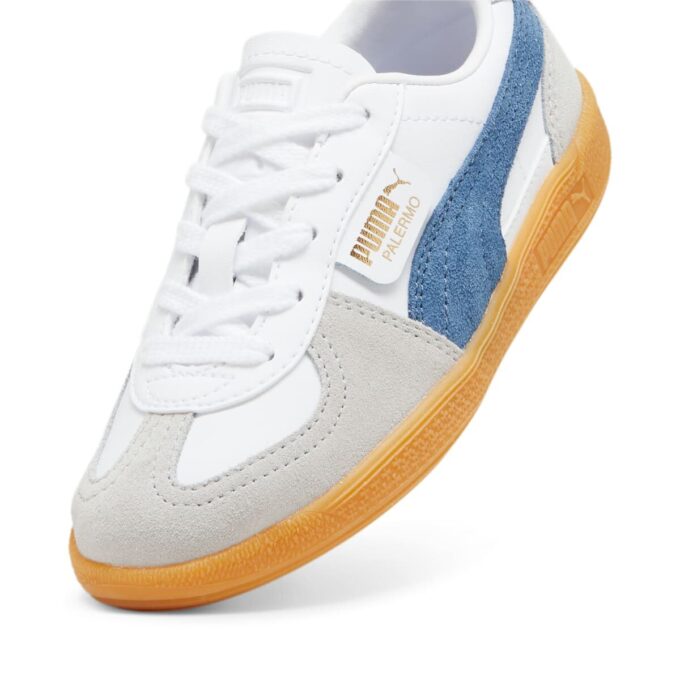 (PS) Palermo Leather «Blanco Azul Horizonte Goma»