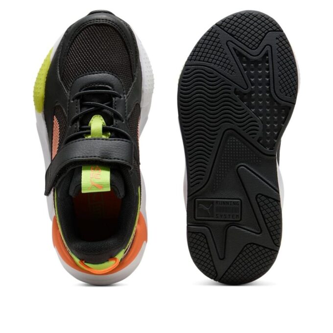 (PS) RS-X «Negro Naranja Glo»