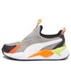 (PS) RS-X3 Slip-On «Gris hormigón, naranja Rickie»