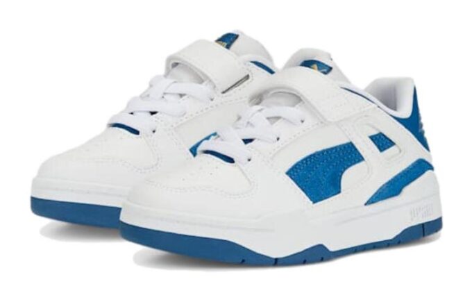 (PS) Slipstream Suede «Blanco Lago Azul»