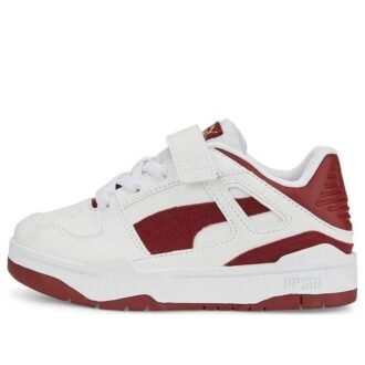 (PS) Slipstream Suede «Blanco Rojo Intenso»