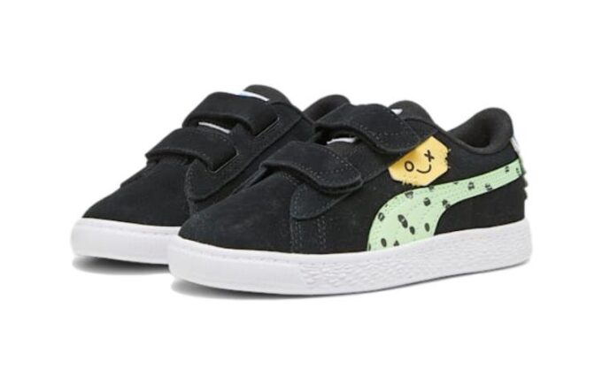 (PS) Suede Classic «Mix Match – Helecho de primavera negro»