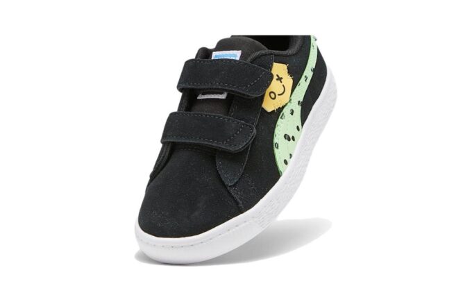 (PS) Suede Classic «Mix Match – Helecho de primavera negro»