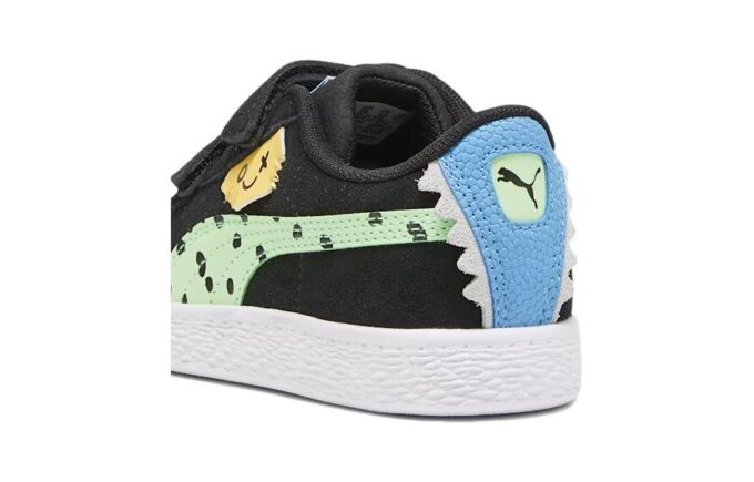 (PS) Suede Classic «Mix Match – Helecho de primavera negro»