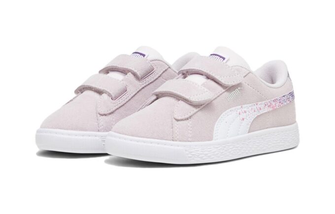 (PS) Suede Classic «Noche Estrellada – Rosa Galaxia»