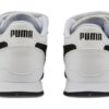 (PS) Zapatillas de cuero ST Runner v3 «Blanco y negro»