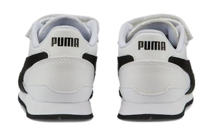 (PS) Zapatillas de cuero ST Runner v3 «Blanco y negro»
