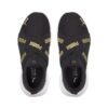 (PS) Zapatillas sin cordones Wired Run «Black Team Gold»
