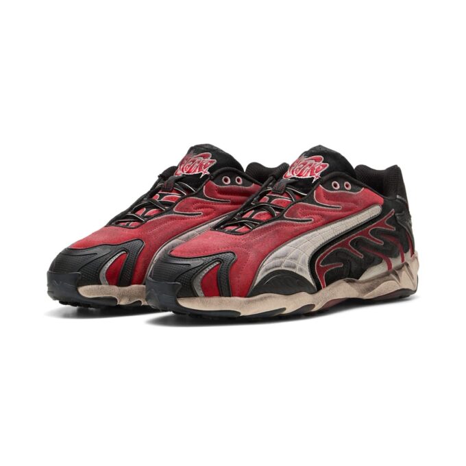 PUMA x A$AP Rocky Inhale «Paquete desgastado Negro Pop Rojo»