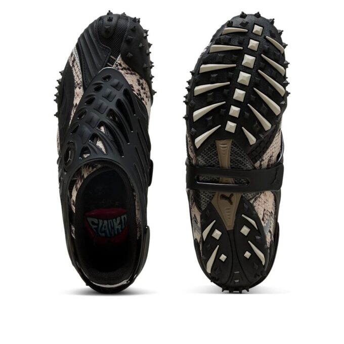 PUMA x A$AP Rocky x Mostro Gabbia «Piel de serpiente negra»