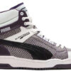 PUMA x Atmos SlipStorm Mid Snake Vintage «Blanco, Morado y Negro»