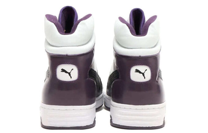 PUMA x Atmos SlipStorm Mid Snake Vintage «Blanco, Morado y Negro»