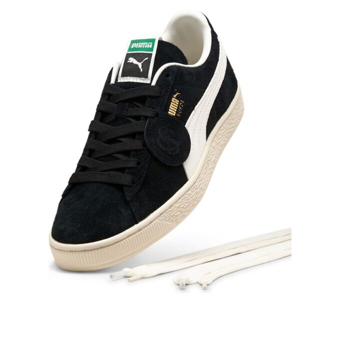 PUMA x Charles F. Stead Suede «Negro PUMA Blanco»